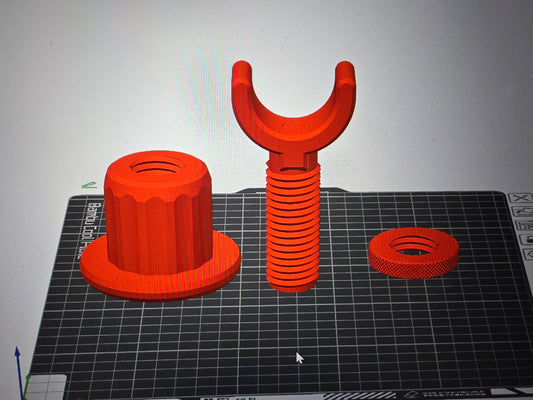 tumbler pole jack stand